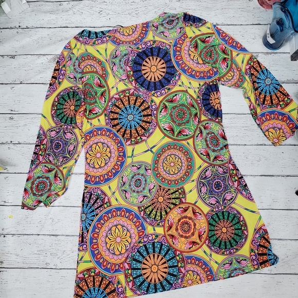 Ice silk dress/ tunic top. NWT  2xl - Picture 7 of 8